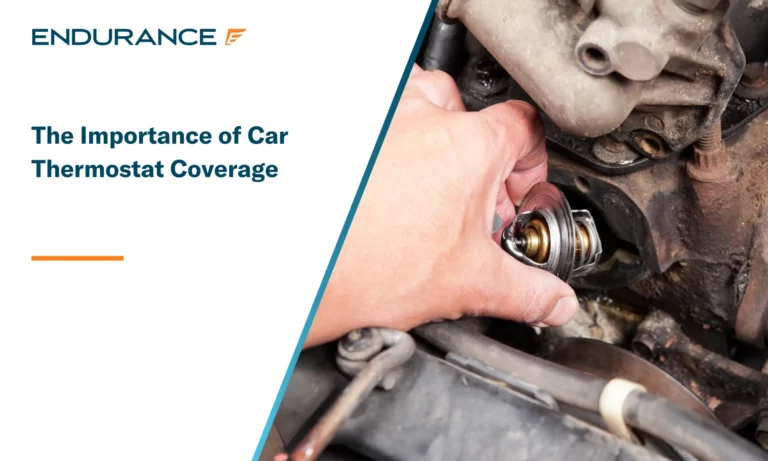 Mechanic Installing Thermostat into Engine Block